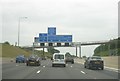 M25 - now four lanes