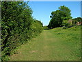 Bridleway heading east near Broughton