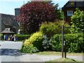 Footpath goes north from Street Lane in Ardingly