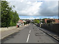 A street scene at the west end of Crossford