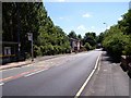 The A578 crosses the site of the railway bridge at Hindley Green