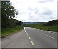 The A83 heading for Lochgilphead in Argyll.