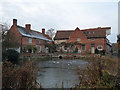 TM0733 : Flatford Mill with a November Frost by Roger Jones