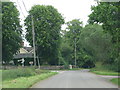 Road junction in Foxley