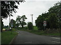 Road junction west of Burton