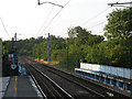 Railway tracks north of Hertford North station