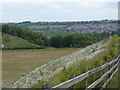 Embankment by the A632