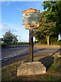 TF1402 : Marholm village sign by Marathon