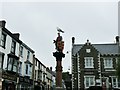 Statue of Llewelyn ap lorwerth in Lancaster Square