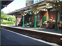 TQ3729 : Horsted Keynes Railway Station by nick macneill