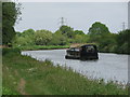 SO7811 : Narrow boat on the Gloucester and Sharpness Canal by Sarah Charlesworth