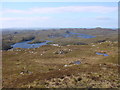 NC1128 : View southwest from Cnoc an Dubharlainn by Sally