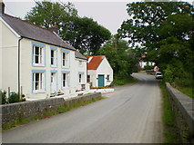 SN1436 : Cottages at Pontyglasier by Richard Law