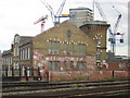 Bermondsey: former factory, from the train