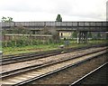 Tenison Road bridge, from the train