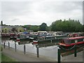 Apperley Bridge Marina - viewed from Waterfront Mews