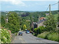 Loads Road descending into Holymoorside