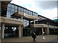 View of the National Archive frontage from the benches