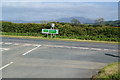 The road from Bridekirk meets the A595