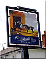 Whitehall Inn (2) - sign, Bransford Road, Rushwick