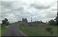 Approaching the railway bridge at Lower Ardnagrask