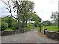 Driveway to Sebergham Hall