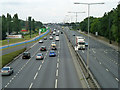 A13 towards Central London