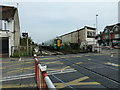 Train from Worthing approaching West Worthing Station