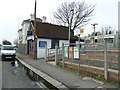 Approaching West Worthing Station from the level crossing