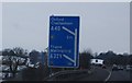 M40, motorway sign