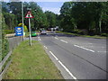 The A22 entering Forest Row