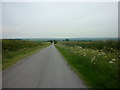 SE8646 : Looking south down Londesborough Hill by Ian S