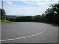 Hairpin bend on Cob Hall Lane