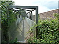 Footbridge over the main line near Coldwaltham