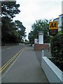 The entrance to The Harbour Heights Hotel