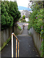 Footpath at Moorfoot Primary School