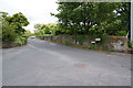 The junction of Ribblesdale View with Downham Road, Chatburn