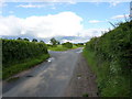 Lane junction near Moreton