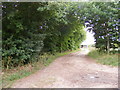 TM2760 : Footpath to Kettleburgh Village Hall & The Street by Geographer