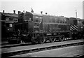 Experimental Diesel locomotive at Stratford depot