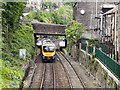 Train Approaching Mossley Station