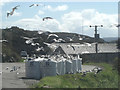 Fish farm on Badcall Bay