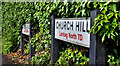 J2866 : Road name signs, Lambeg by Albert Bridge