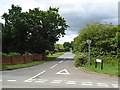 Hoe Lane junction with Main Road