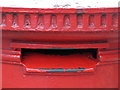 TQ2585 : Aperture of the "Anonymous" (Victorian) postbox, West End Lane / Inglewood Road, NW6 by Mike Quinn