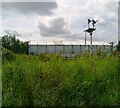 Railway signal post, Inverurie