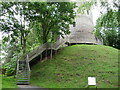 Bronllys Castle motte and tower