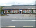 Entrance to Elvicta Business Park near Crickhowell