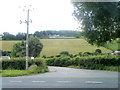 Access lane to Rheld Farm, Powys