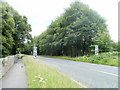 Countdown to 30mph on the approach to Glangrwyney, Powys